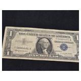 1957 United States One Dollar Silver Certificate