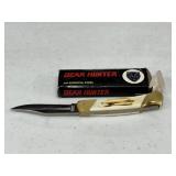 BEAR HUNTER 440 SURGICAL STEEL Pocket Knife