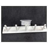 Wall Mounted Rack Towel 5 Hooks