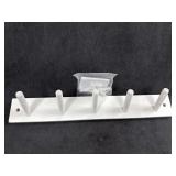 Wall Mounted Rack Towel 5 Hooks