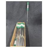 10pc, Green  Presco Marking Flags 4"x5?