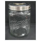 Vintage Style Mason Craft & More Glass Canister