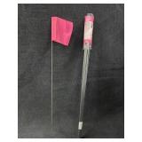 25CT, Loweï¿½s 2"x3ï¿½ Pink Marking Flags 15ï¿½