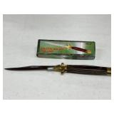 6" STILLETTOSTYPE FOLDING LOCK BACK KNIFE