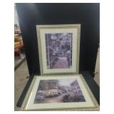 Pastels in Silver Frames