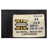 (50rds Winchester 44 S&W Special 256 gr lead