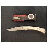 Bear Hunter Warrior Pocket Knife