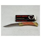BEAR HUNTER 440 SURGICAL STEEL Pocket Knife