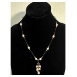 925 Silver Beaded Necklace