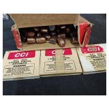 Box of 45 Cal bullets & pistol primers