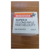 500 rds WINCHESTER Super X 22 LR