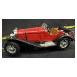 Modelbil Mercedes SSK Red