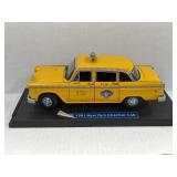 Sunstar 1/18 Scale 2512 1981 Checker A11 Cab New