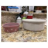 (2) Dog Bowls (2) Dog Bowls