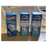 3 NIB Clorox ToiletWand Toilet Cleaning Refills, 3 NIB Clorox ToiletWand Toilet Cleaning Refills,