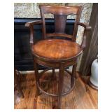 Wooden Bar Stool Swivel 43�x20� Wooden Bar Stool Swivel 43�x20�