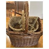 Assorted Wicker Baskets Assorted Wicker Baskets
