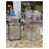 Plastic Pitcher & Glass Container Plastic Pitcher & Glass Container