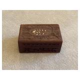 VTG Wooden Trinket Box VTG Wooden Trinket Box