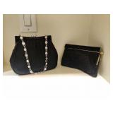 (2) Black Purses (2) Black Purses