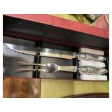 Arthur Court Bunny Rada Carving Set Arthur Court Bunny Rada Carving Set