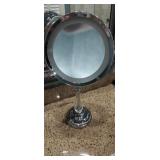 Magnified mirror, no light Magnified mirror, no light