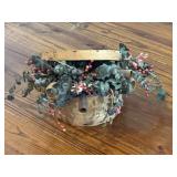 Decorative arrangement with eucalyptus foliage Decorative arrangement with eucalyptus foliage