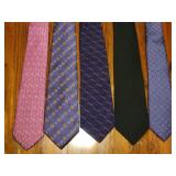 (5) Tom James Ties (5) Tom James Ties
