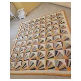 86"�76" Multi-Colored Quilt 86"�76" Multi-Colored Quilt