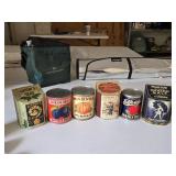 Vintage Empty Decor Cans Vintage Empty Decor Cans