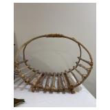 Wooden Basket For Decor 19� Wooden Basket For Decor 19�