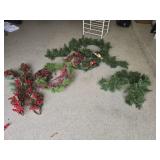 Big Basket Of Christmas Greenery, Swags & More Big Basket Of Christmas Greenery, Swags & More