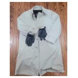 London Fog Duster Trench Coat w/Removable London Fog Duster Trench Coat w/Removable