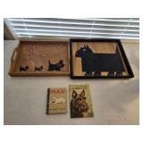 (2)Scotty Trays & (2) Scotty Books (2)Scotty Trays & (2) Scotty Books