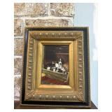Framed Dog W/Puppies 11�x13� Framed Dog W/Puppies 11�x13�
