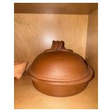Vintage Terracotta Tortilla Warmer Vintage Terracotta Tortilla Warmer