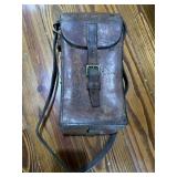 Antique Original Leather Military Bag Antique Original Leather Military Bag