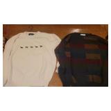 (2) Designer Sweater Sz Large (2) Designer Sweater Sz Large