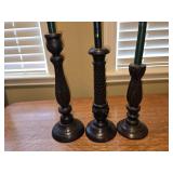 14", 13" & 10" Candlestick Holders 14", 13" & 10" Candlestick Holders