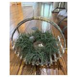 15" Bird Nest Wooden Basket 15" Bird Nest Wooden Basket