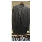 Custom Black Tom James Royal Classic Suit Size 42 Custom Black Tom James Royal Classic Suit Size 42