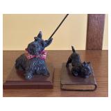 Two Scottish Terriers Figurines Two Scottish Terriers Figurines
