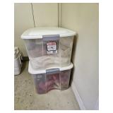 (2) Very Large Bins of Assorted Qrapped C (2) Very Large Bins of Assorted Qrapped C