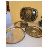 Silver Plated Trays Silver Plated Trays