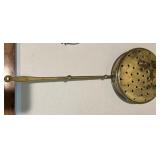 Vintage French Solid Brass Bed Warmer Vintage French Solid Brass Bed Warmer