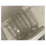 6 Vintage Ribbed Sundae Cups 6 Vintage Ribbed Sundae Cups