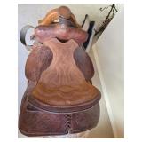 Easy Rider Saddle Co Leather Saddle w/Extra Girths Easy Rider Saddle Co Leather Saddle w/Extra Girths