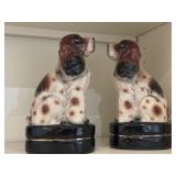 Vintage Takahashi Spaniels Pair Bookends 7" Vintage Takahashi Spaniels Pair Bookends 7"