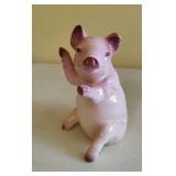 6" Vintage Aldon Pink Pig Figurine 6" Vintage Aldon Pink Pig Figurine