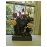 14.5"�10.5:�24" Faux Flowers in Planters Box 14.5"�10.5:�24" Faux Flowers in Planters Box